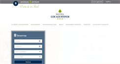 Desktop Screenshot of hotellosagustinos.com